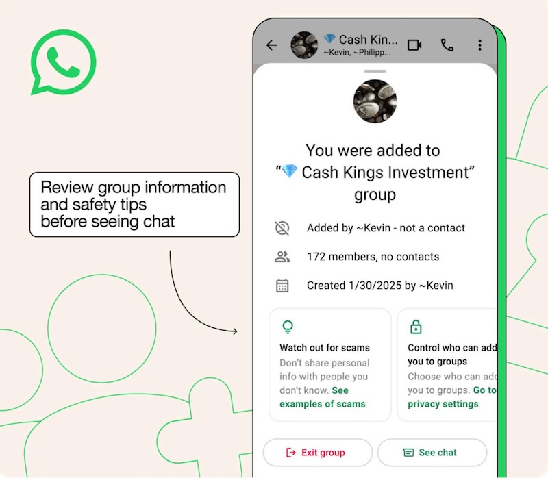 WhatsApp New Anti-Scam Features